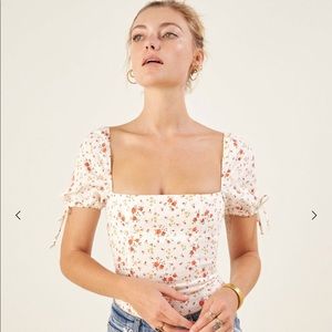 Reformation river top size 0